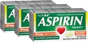 HealthA2Z® Aspiriin 81 mg | Madal tugevus | Soolestikuga kaetud | Valu leevendamine | Vähendab väiksemaid valusid Lihasvalu ja krampe | Palaviku vähendaja | Vähendab peavalu (40 loendust (3. pakk))