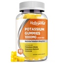 Kaaliumkummid 1000mg, maksimeerida kaaliumi imendumist B6-vitamiini magneesiumiga, kaaliumtsitraadi toidulisand täiskasvanutele, suhkruvaba, 60 loend