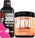 PROSUPPS L-karnitiin 3000 Stimulant Free Vedel Shots (31 Servings, Dragon Fruit) ja Mr. Hyde Signature Series Pre-Workout Energy Powdered Drink (30 Servings, Orange)