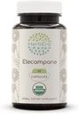HerbEra Elecampane 60 USDA orgaanilised kapslid , 500 mg , valmistatud Elecampane ( Inula Helenium ) kuivatatud juurtega ( 60 kapslit )