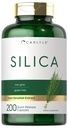 Carlyle Silica Supplement kapslid | 200 Count | alates Horsetail Extract | Non-GMO & Gluten Free