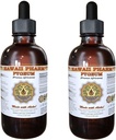 Hawaii Pharm Pygeum (Pygeum Africanum) Vedelikekstrakt, tinktuur, taimsed toidulisandid, valmistatud USAs, 2x2 fl.oz