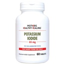 Kaaliumjodiidi tableti lisand (65 mg), KI joodipillid (60 tabletti) | YODO Naciente | Emade tervislik tervenemine