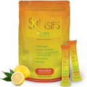 Skin Health & Energy Boost Drink Mix- Sugar Free, SOD B (TM), Antioksüdandid Prantsuse melon kontsentraat, On The Go Stick Packs, Sidrun, 10 Pack