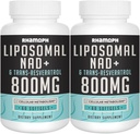 Liposomal NAD+ 800 mg koos Trans- Resveratrooliga 300 mg , Max Imendumine , Tegelik NAD+ Tervisliku vananemise, rakuenergia, DNA parandamise, pikaealisuse suurendamine - 120 Softgels