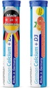 Saksa kaltsium + VIT. D - 40 Taimejoogi kihisevad tabletid - Oranž-Grapefruit Maitse - Made in Germany