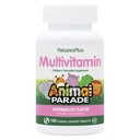 Natures Plus Animal Parade Laste näritav multivitamiin, arbuus - 180 loomakujulist tabletti - edendab tervist ja heaolu - vegan, gluteenivaba - 90 serveerimist