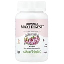 Maxi Health näritav seedimine - looduslikud seedeensüümid bromelaini ja kaltsiumiga - kiire toime - 90 närimist - Kosher - toetab tervislikku seedimist ja ühist mugavust meestele ja naistele