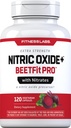 Fitness Labs Lämmastikoksiidi suhkrupeedi juurkapslid | nitraatidega | 120 loend | Lämmastikoksiidi lähteaine | Beetfit Pro | Taimetoitlane, mitte-GMO, gluteenivaba toidulisand