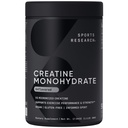 Sport Research Kreatiin Monohüdraat - Gain Lean lihas, parandada jõudlust ja tugevust ning toetada treeningu taastumist * - 5 g mikroniseeritud kreatiini - 17,64 oz