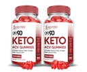 (2 Pack) Go 90 Keto ACV Gummies Advanced Formula 1000MG Go90 Keto Gummies Apple Siider Äädikas Valmistatud Granaatõunapeedi Mahl Pulber B12 Vegan Non GMO 120 Gummys