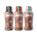 OWYN Only What You need Doubleshot Dairy Free Keto Protein Coffee Shake, Variety Pack, 0g suhkur, 20g taimset valku, 180mg Kofeiin, Gluteen & Soy Free, Non-GMO, Vegan (36 Pack, 12 Fl Oz pudelid)