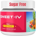 Sweet IV elektrolüütpulber – 3,9 g serveeriv maitsestatud jook Magneesium, vask – 40 serveerimist Magneesiumpulber spordientusiastidele, sportlastele – maitsev ja värskendav (Fruit Punch)