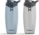 Promixx Pursuit Protein Shaker Bottle (32 oz) – Silent No-Ball Mixer, Leak-Proof Lid, BPA/BPS & Phtalaat-Free ECOZEN – Easy- Clean Shaker Cup for Protein Shakes, Pre & Post-Workout Smoothies