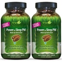 Irwin Naturals Power to Sleep PM - 120 Vedel Soft-Gels, Pack of 2 - koos melatoniini, GABA, Ashwagandha, Valerian Root & L-Theanine - 120 kokku