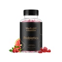 Musta tüdruku vitamiinid - probiootilised kummikud seedetrakti tervise ja immuunsuse toetamiseks, gluteenivabad vitamiinid, (Raspberry-Watermelon), 60ct
