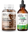 Wild & Organic Ceylon Cinnamon Gummies & Gymnema Tinktuur