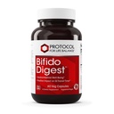 PROTOKOLL LIFE BALANCE Bifido Digest - 20 miljardit CFU per Serving - GI Support - Piimavaba, munavaba ja mitte-GMO - 60 Veg kapslit