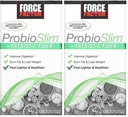 Jõufaktor ProbioSlim + Prebiootiline kiudaine kaalulangus täiendus naistele ja meestele, probiootiline ja prebiootiline seedetrakti tervisetoetus rohelise tee ekstrakti ja Psyllium Husk kiud, 120 kapslit