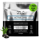 Orlo DHA – Vegan DHA Supplement (EPA & DHA) – Omega 3 Fish Oil & Krill Alternatiivne – Taimepõhine Omega-3 vetikaõli – Aju & Heart Support (60 Mini Burpless Softgels)