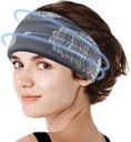 Crimmy Migreen Peavalu Relief Cap, Cooling Gel Peapaela Kaelus Wrap Hat Mask, Rahustav Ice Pack Pea Külma Kompressi jaoks Pinge Stress & Hangover