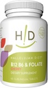 Hallelujah dieet B12, B6 ja folaadi toidulisandid Kirsi maitsestatud sublingvaalsed vitamiinid (60 tabletti)