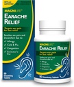 MagniLife Earache Relief, Kiiretoimeline looduslik leevendus ujujatele Kõrv, valu ja ebamugavus allergiatest, külmast ja gripist - 90 kiiret lahustuvat tabletti