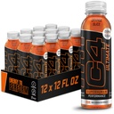 Cellucor C4 Ultimate Non Carbonated Zero Sugar Energy Drink, Pre Workout Drink + Beeta-alaniin, 12 Fl Oz (Pack of 12)