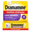 Dramamine Liikumine Haigus Vähem Uimasust, Reisiviaal, Multivärviline, 8 Loe