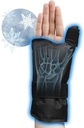 Wrist Ice Pack Wrap, Gel Compression Support, Paindlik Hot & Cold Brace käevigastuste jaoks Taaskasutatav, Reumatoid, Tendiniit, turse, Carpal Tunnel, Artriit, Külm Pakett valu ja lihasteraapia jaoks