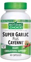Botanic Choice Super Garlic Plus Cayenne, 60 kapslit