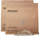 ProMix Nutrition Plant-Based Vegan Protein Pulber, toores šokolaad - hernevalk ja vitamiin B-12 - - - - -Post Treening Fitness & Nutrition Shakes, Smoothies, Küpsetamine & Cooking Retseptid - 5 naela (pakk 2)
