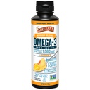 Barlean's Omega 3 Fish Oil Vedel täiendus D-vitamiini meestele ja naistele, Mango Peach, 1080mg EPA ja DHA rasvhape, 8 oz