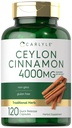 Carlyle Ceylon Cinnamon Kapslid 4000 mg | 120 Arv | Mitte- GMO & Gluteenivaba täiendus
