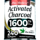 FITO MEDICI labor | Aktiivsöepillid | 1600 mg per Serving | 240 kapslit | Aktiivsüsi | Süsikapslid | Süsipillid | Ultra kõrge imendumine, s.