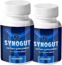 (2 Pack) Synogut - Synogut pillid seedetrakti tugisoole tervisele (120 kapslit - 2 kuu pakkumine)
