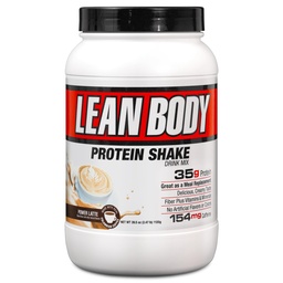 Labrada Lean Body MRP koos Premium Columbia kohviga (154 mg kofeiini), Power Latte, 2.47LB Tubaka pakend võib varieeruda