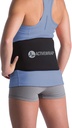 ActiveWrap - Back Ice Pack seljavalu, turse, kõri, spasm, jäikus ja rohkem, korduvkasutatav jääpakend vigastuste kompressioon Strap, kasutamine kuuma ja külma ravi, väike / keskmine