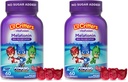 L'il Critters PJ Masks Kummi melatoniini lisand lastele, ravimivaba une tugi, 60 kummikut (pakk 2)