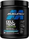 Kreatiinpulber | MuscleTech Cell-Tech Creactor | Kreatiin HCl Formula | Lihaste Ehitaja meestele ja naistele | Kreatiin HCl + vaba happega kreatiin | Kreatiin Toidulisandid | Sinine vaarikaplahvatus, 120 serveerimist