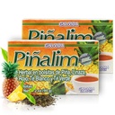 GN + VIDA Pinalim Tea | Detox Tea | Ananassil põhinev tee, mis sisaldab punast teed, rohelist teed, valget teed ja Senna lehte | termogeenne toime | Kaksikpakend (2 x 30 teekotid)