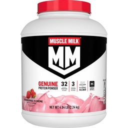 Lihaspiim Ehtne valgupulber, maasikad "N Crème", 32 g valku, 4,94 naela
