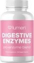 Lumen Naturals Seedeensüümid Probiootikumid ja prebiootikumid - Võimsad Ensüümid Seedimise Jaoks - Puhutav Abi Naistele - Soolestiku Tervise Täiendus (60 Loe artiklit 1)