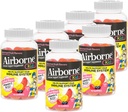 Õhus 500mg C-vitamiin + tsink Immune Support Gummies lastele, sorteeritud puuviljamaitse, gluteenivaba sepistatud segu võimas antioksüdantide C & E, 42 Gummies (6 Pack)