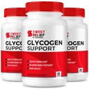 NutraRize (Pack of 3 Sweet Relief Glycogen Support - veresoonte puhastaja, kapslid, täiustatud valem üldiseks terviseks, ülevaated (180 kapslit)