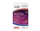 Camber Feksofenadiin Antihistamiin Mitte-uimastav siseruumides 24 tundi Allergia Relief Meditsiin 100 tabletti