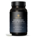 Inessa Daily Biotic - Probiootikumid naistele Seedetrakti Tervis hilinenud vabanemisega tehnoloogia - Advanced probiootikum 10 miljardit CFU - Lactobacillus Rhamnosus tüvi 60 Vegan kapslid meestele ja naistele