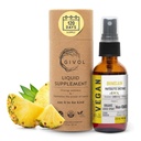 Orgaaniline toores bromelain Mist-Vedel ananassiekstrakt - suurendatud potentsi 500mg, lastele ja täiskasvanutele - seedetrakti tervise, põletikulise reaktsiooni ja tervendamise jaoks - mitte-GMO - 60ml 120 päeva pakkumine