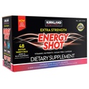 Kirkland Signature Extra Strength Energy Shot Variety, 2 Ounce Pudel (48 Count)