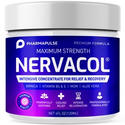Farmakopöa Neuropaatia Närviteraapia & Relief Cream - Maksimaalne tugevus Relief Cream jalgadele, kätele, jalgadele, varvastele sisaldab alfa-lipohapet, Arnica, Vitamiin B6, Aloe Vera, MSM - efektiivne rahustav 4oz